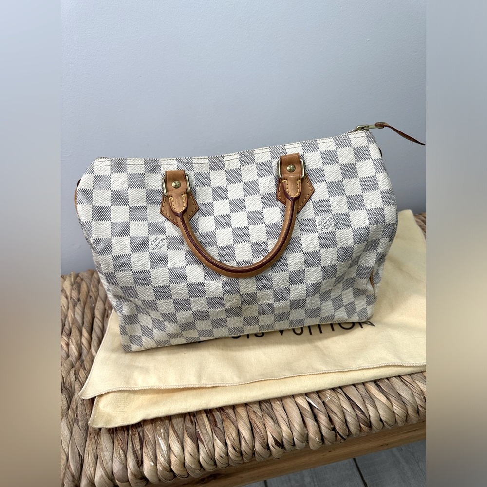 Louis Vuitton Damien Azur speedy 30